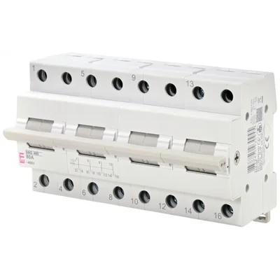 SSQ 480 Modular three-position switch 80A 4-pole