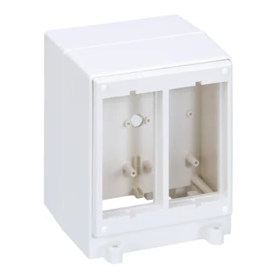 ST minitorre bifacciale, 4 moduli, 8×K45, bianco puro
