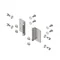 Staffa BU-WD per staffe WD, da fissare alla trave di rinforzo (1 set = 2 pezzi)