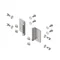 Staffa BU-WD per staffe WD, da fissare alla trave di rinforzo (1 set = 2 pezzi)