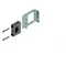 Staffa LG-B60-H P1 con supporto BBS, 1 polo, montaggio su guida orizzontale su WP-A/WP-T