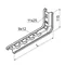 Staffa per tubi, WFLS500