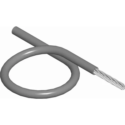 Stahlkabel mit PVC-Ummantelung, Durchmesser 6 mm