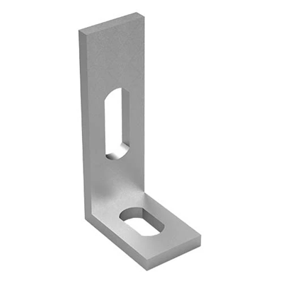 Stainless steel connector for a free-standing structure