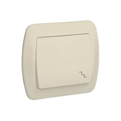 Stair switch 10A 250V beige screw terminals