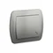 Stair switch 10A 250V screw terminals silver (metallic)