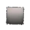 Stair switch (module) 10A 230V inox screw terminals (metallic)
