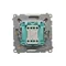 Stair switch (module) 10A 250V beige screw terminals