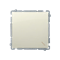 Stair switch (module) 10A 250V beige screw terminals
