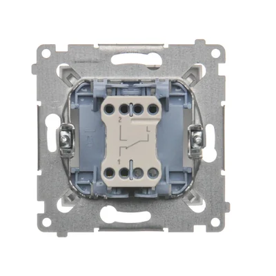 Stair switch (module) 10A 250V quick connectors gold (metallic)