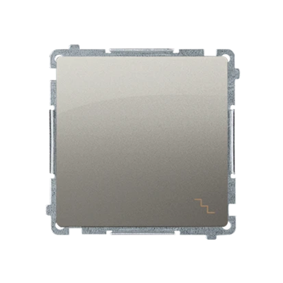 Stair switch (module) 230V, metallic satin
