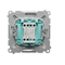 Stair switch with backlight (module) 10A 250V white screw terminals