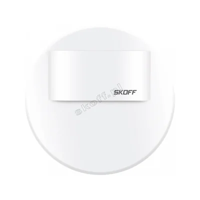 Staircase luminaire RUEDA mini Short LED Light SKOFF 10 V DC 0.4 W IP 20 3000 K matt white pcs.