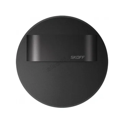 Staircase luminaire RUEDA Short LED Light SKOFF 10 V DC 0.8 W IP 20 3000 K matt black pcs.