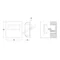 Staircase luminaire TANGO Short LED Light SKOFF 10 V DC 0.8 W IP 66 3000 K matt white pcs.