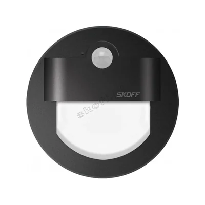 Staircase luminaire with motion sensor Rueda LED PIR 120 degrees Motion Sensor Light SKOFF 10 V DC 1.0 W IP 20 3000 K matt black pcs.