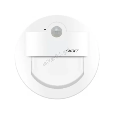 Staircase luminaire with motion sensor Rueda LED PIR 120 degrees Motion Sensor Light SKOFF 10 V DC 1.0 W IP 20 4000 K matt white pcs.