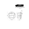 Staircase luminaire with motion sensor Rueda LED PIR 120 degrees Motion Sensor Light SKOFF 230 V AC 2.4 W IP 20 3000 K matt black pcs.
