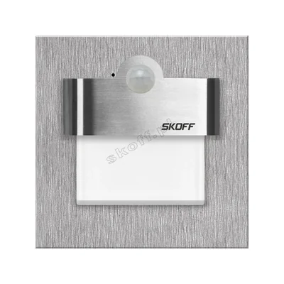 Staircase luminaire with motion sensor Tango LED PIR 120 degrees Motion Sensor Light SKOFF 10 V DC 1.0 W IP 20 6500 K polished Inox pcs.