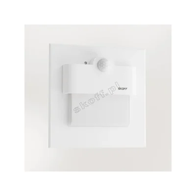Staircase luminaire with motion sensor Tango LED PIR 120 degrees Motion Sensor Light SKOFF 230 V AC 2.4 W IP 20 3000 K matt white pcs.