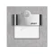 Staircase luminaire with motion sensor Tango LED PIR 120 degrees Motion Sensor Light SKOFF 230 V AC 2.4 W IP 20 3000 K polished Inox pcs.