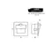 Staircase luminaire with motion sensor Tango LED PIR 120 degrees Motion Sensor Light SKOFF 230 V AC 2.4 W IP 20 3000 K polished Inox pcs.
