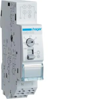 Staircase switch with off signaling 30s-10min/1h 230V 1NO 16A