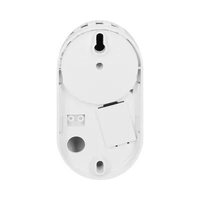 STANDARD 230V, single-tone electromechanical wired bell, white