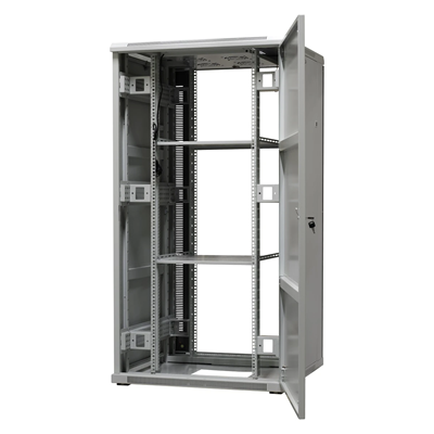 Standing frame cabinet, 32U, dim. 800X800x1540 reversible right/left door, lockable side and rear doors