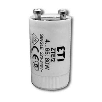 Starter for fluorescent lamps ZTE/2 4-65W, 80W 25pcs.