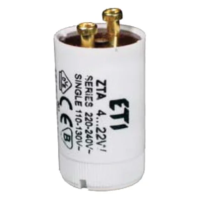Starter per lampade fluorescenti ZTA/3 4-22W 25 pz.