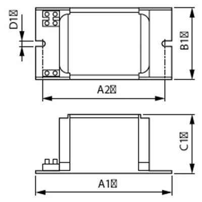 Statecznik elektromagnetyczny 70W, 230V