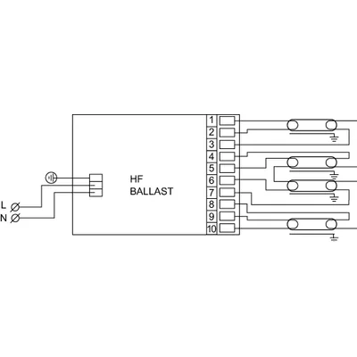 Statecznik elektroniczny 18W, 230V