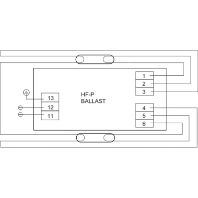 Statecznik elektroniczny 58W, 230V
