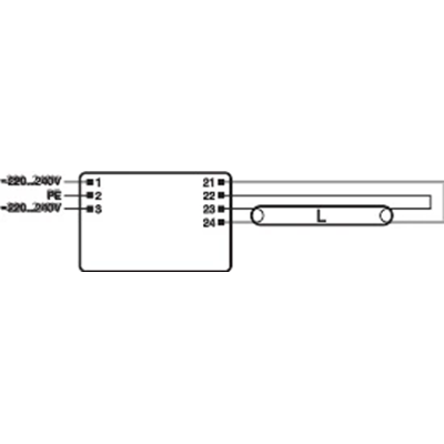 Statecznik elektroniczny QTP5 1X49