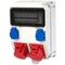 Stationary plastic switchgear type "GNIEZNO" IP67 tightness 9m Input Pg29 - output 2x16/5x2xB16 2xGSx2xB16