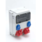 Stationary plastic switchgear type "GNIEZNO" IP67 tightness 9m Input Pg29 - output 2x16/5x2xB16 2xGSx2xB16