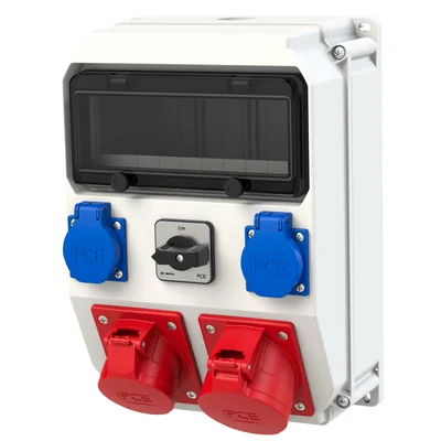 Stationary switchboard ADAMÓW 32/5 16/5 2GS R.0-1 IP54 without protection