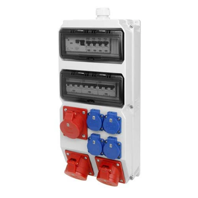 Stationary switchgear made of plastic "SZUBIN" 2 X 10M