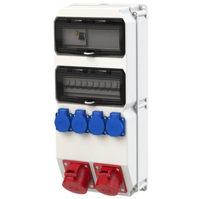 Stationary switchgear made of plastic "SZUBIN" 2 X 10M