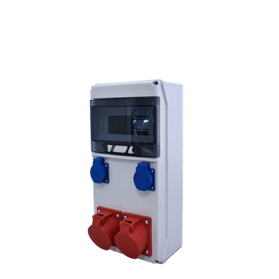 Stationary switchgear made of "STAR" 9M plastic