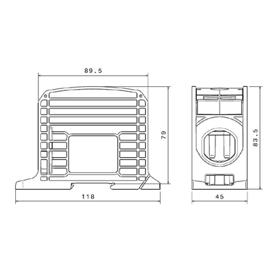 STB 300 Al/Cu screw terminal block 87910 SIMBLOCK green