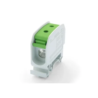 STB 35 Threaded rail connector Al/Cu 87210 SIMBLOCK green