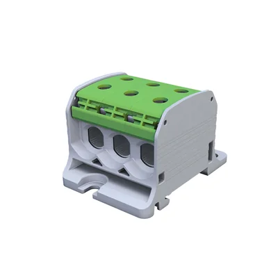 STB 50-3 Gewindeschienenverbinder Al/Cu 87360 SIMBLOCK grün