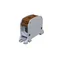 STB 50 Threaded rail connector Al/Cu 87310 SIMBLOCK brown