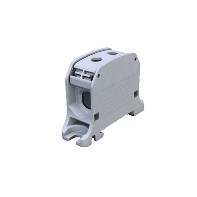 STB 50 Złączka szynowa gwintowa Al/Cu 87310 SIMBLOCK szara