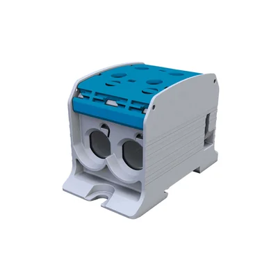 STB 95-2 Threaded rail connector Al/Cu 87520 SIMBLOCK blue