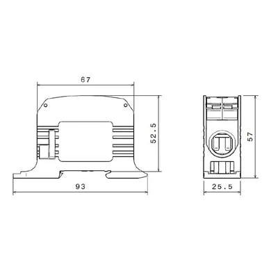 STB 95 Al/Cu screw terminal block 87510 SIMBLOCK green