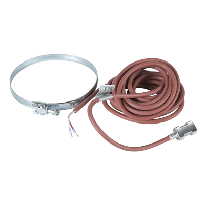 STC510-200 czujnik temperatury przylgowy zakres -40-150˚C NTC 10 kΩ dla rurociągów do DN100 długość kabla 2 m