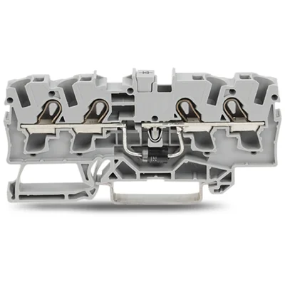 Stecker für 4-adrige Bauteile, grau 2004-1411/1000-401